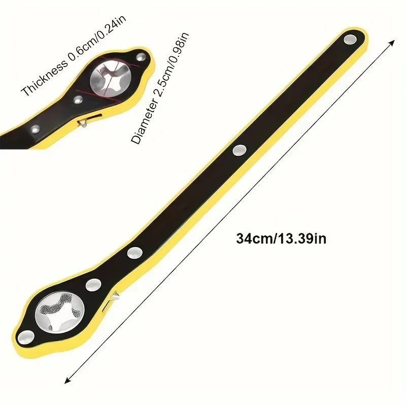 Llave Trinquete para Cric Tijera Ahorro de Fuerza Universal