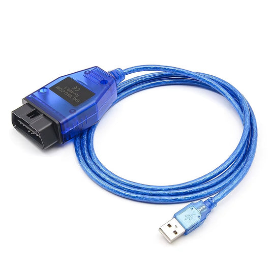 Cable Diagnóstico VAG KKL 409.1 USB FTDI FT232RL – VW / Audi / Seat / Skoda