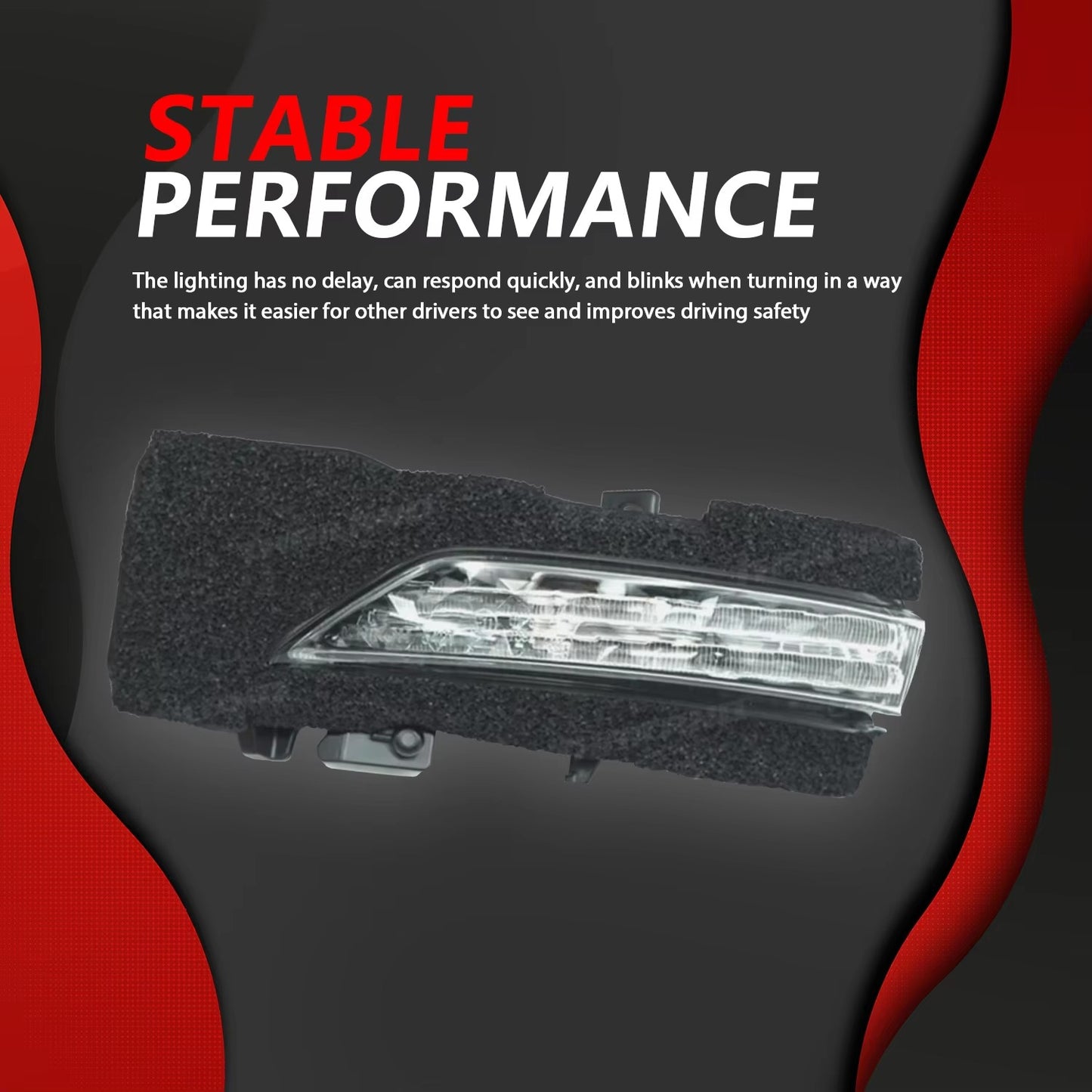 Par de Señalizadores Laterales de Espejo NITOYO para Mitsubishi L200 / Montero Sport
