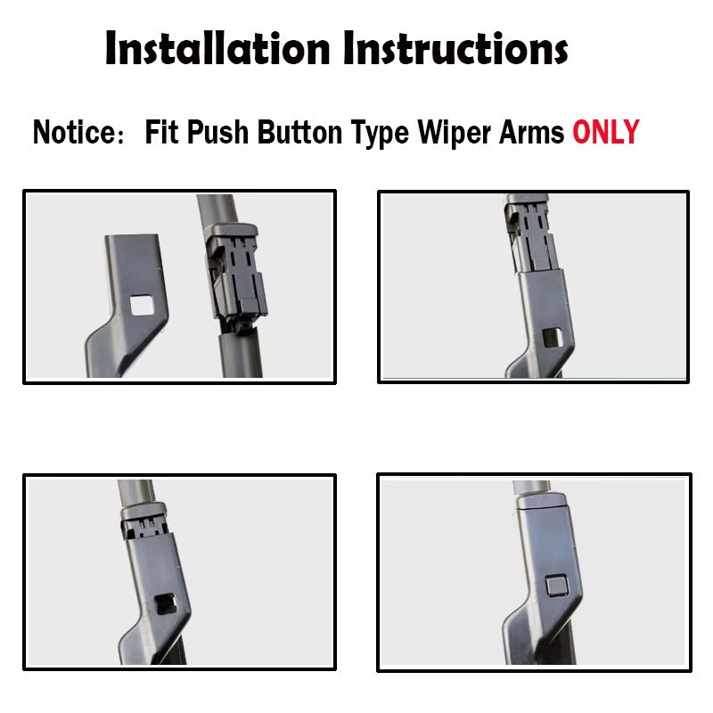 Kit Limpiaparabrisas Delantero y Trasero 24” + 18” + 11” | Geely Coolray / Proton X50 / BelGee X50