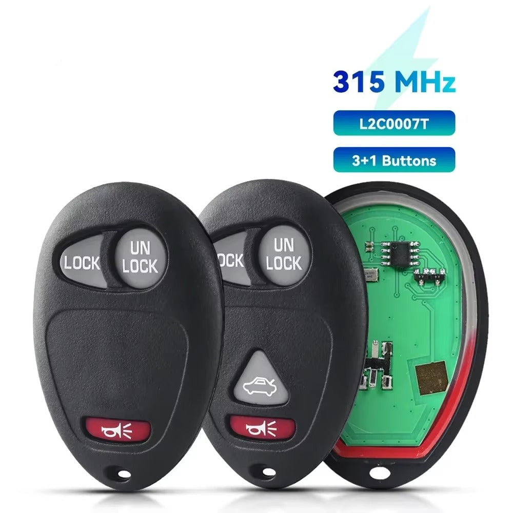 Llave Remota para Auto Chevrolet — L2C0007T (315 MHz)