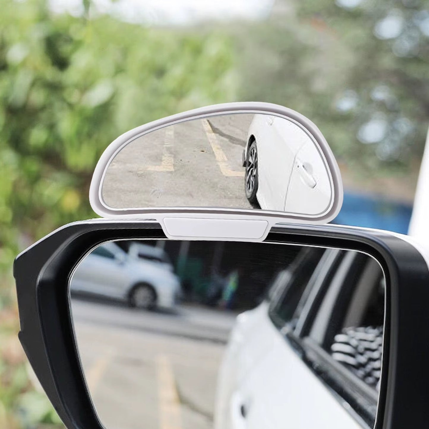 Espejos Punto Ciego 360° Ajustables  Seguridad Conducción (Par)