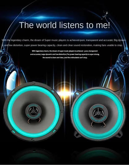 Altavoz Coaxial Universal de 5 Pulgadas 100W HiFi – Audio para Coche