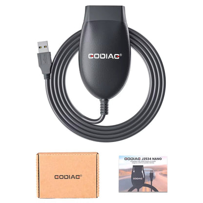 GODIAG GD101 J2534 + ELM327 – Interfaz de Diagnóstico y Programación ECU Profesional
