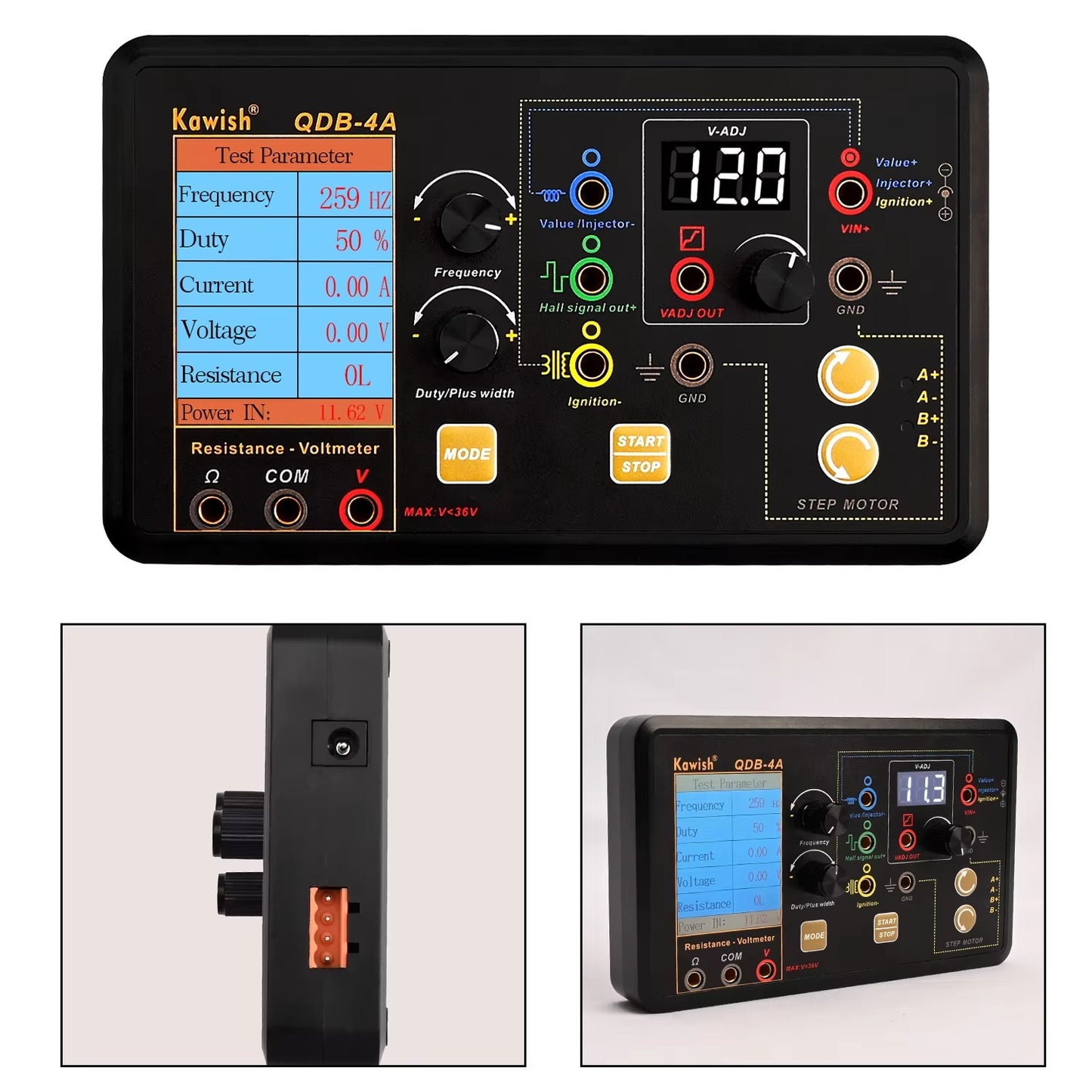 Probador Automotriz Multifunción QDB-4A 2025 - Simulador de Señales + Tester Completo
