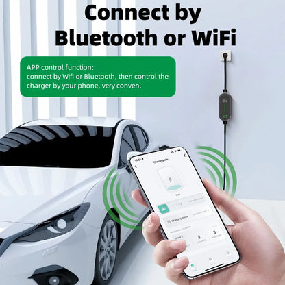 Cargador AFYEEV Tipo 2 - conexión por Bluetooth o WiFi con app
