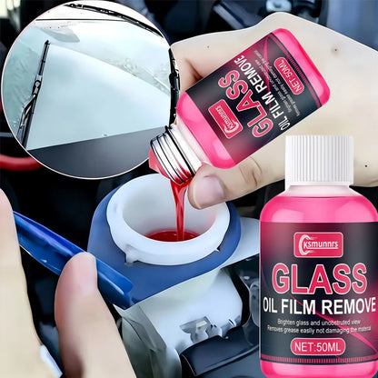 Concentrado limpiaparabrisas removedor de película de aceite 50 ml