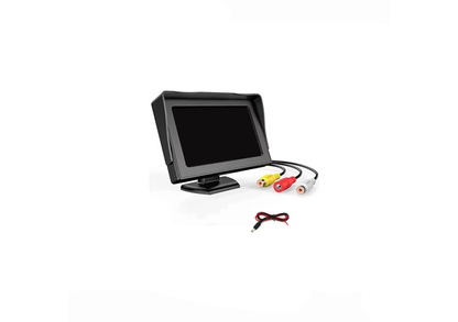Pantalla Auto 4.3” Cámara Retroceso HOMEFISH Monitor LCD Universal