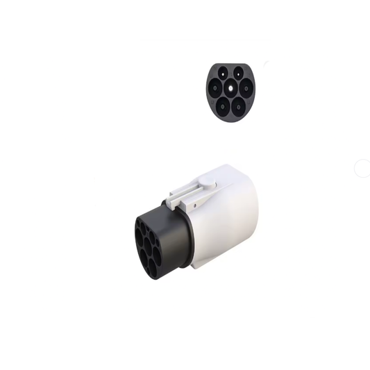 Adaptador EV Tipo 2 a GB/T 32A 22kW 3 Pines Feyree