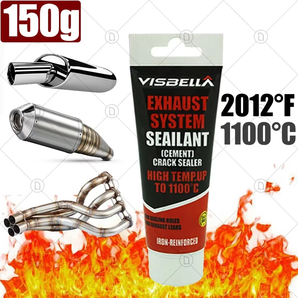 Sellador Escape Alta Temperatura 150g Auto Moto