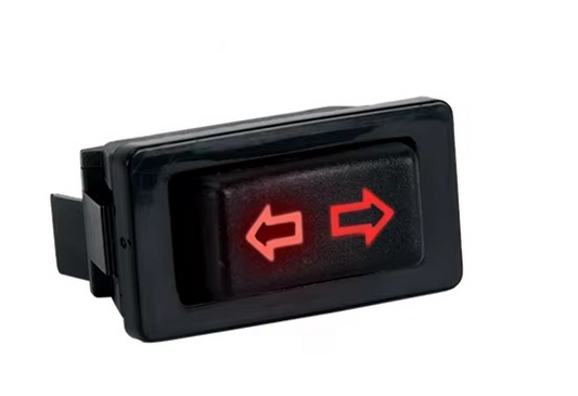 Interruptor Universal Elevalunas 5 Pines 12V 20A – Luz Roja