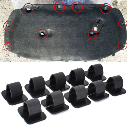 Clips Aislante Capó VW Audi Seat Skoda 1H5863849 20 unidades