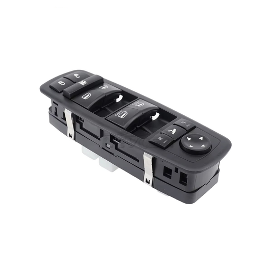 Interruptor Principal de Ventanas Jeep Grand Cherokee 2014–2016  Reemplazo OEM 68184803CA Luz Azul 11 Pines