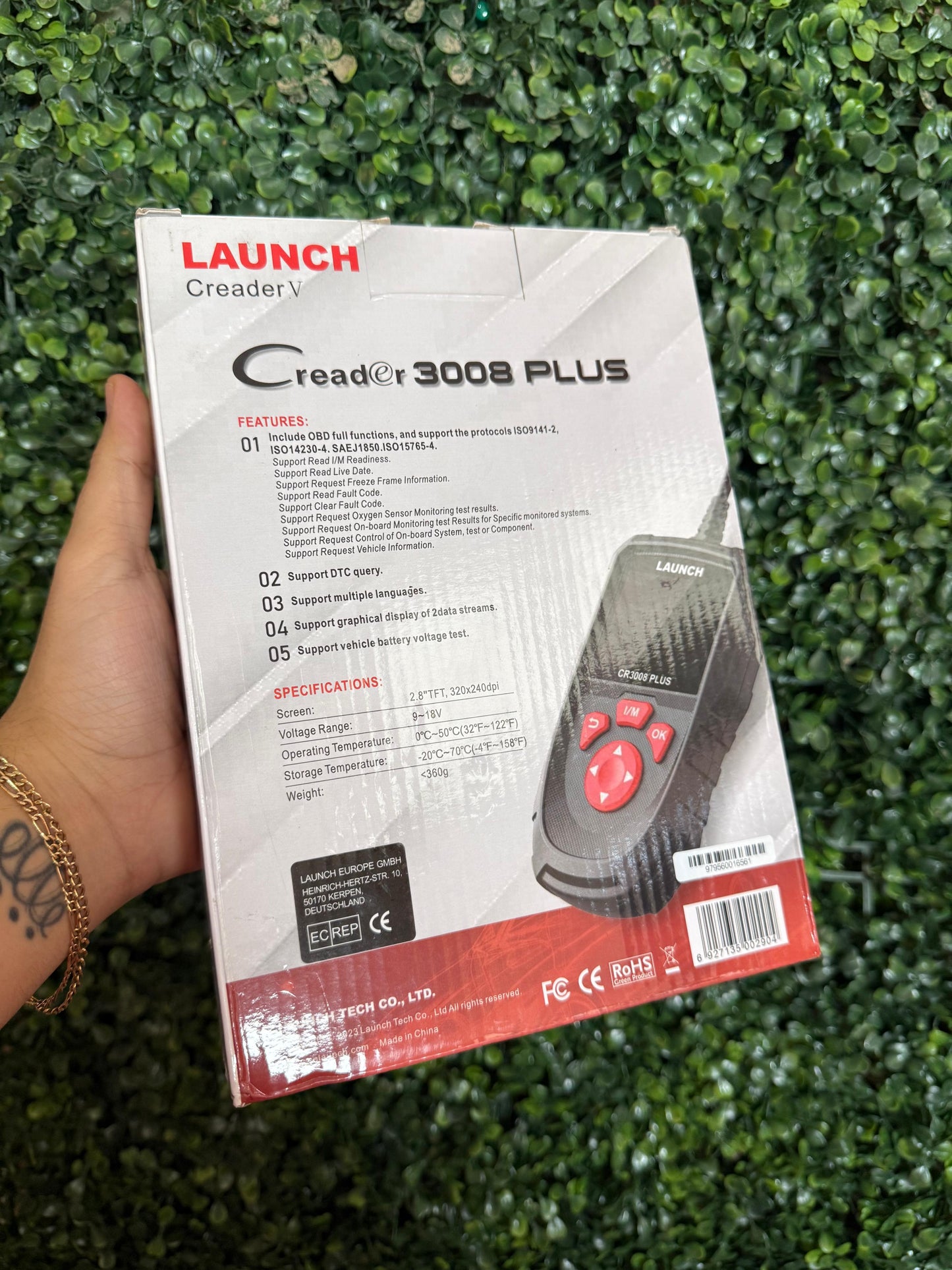 LAUNCH CR3008 PLUS OBD2