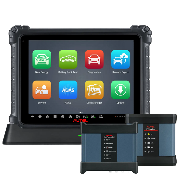Autel MaxiSYS Ultra EV kit con MaxiFlash VCMI y EVDiag Box