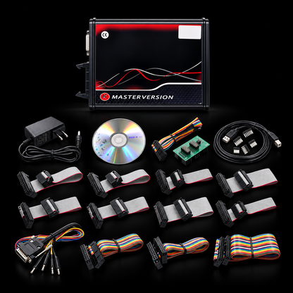 Programador ECU KTAG V7.020 V2.25 JTAG BDM Boot | Sin Límite de Tokens sobre fondo negro