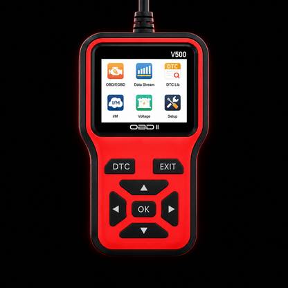 Escáner Automotriz Genérico OBD2 CAN/EOBD para Diagnóstico de Motor