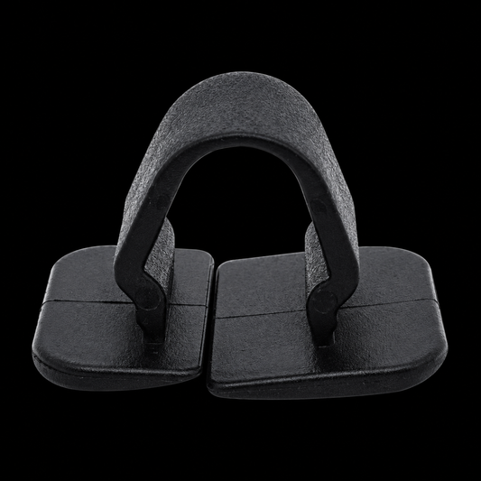 Clips Aislante Capó VW Audi Seat Skoda 1H5863849 20 unidades sobre fondo negro