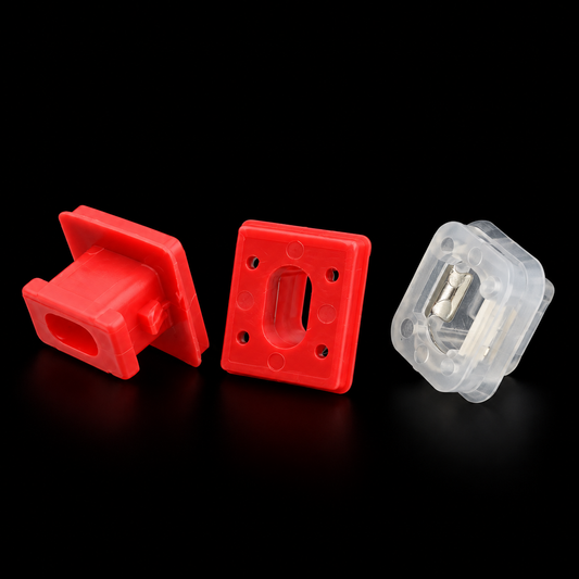 Clips Moldura Interior BMW Serie 3 E46 E90 X5 40 Piezas sobre fondo negro