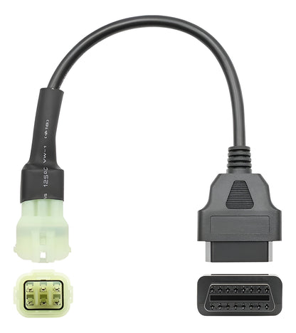 Cable Conector OBD2 para Motocicletas – Varias Marcas y Pines