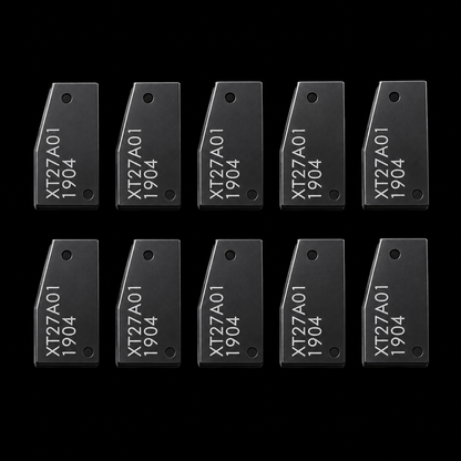Chip Transpondedor Xhorse VVDI XT27A / XT15 | Pack 10 Unidades sobre fondo negro