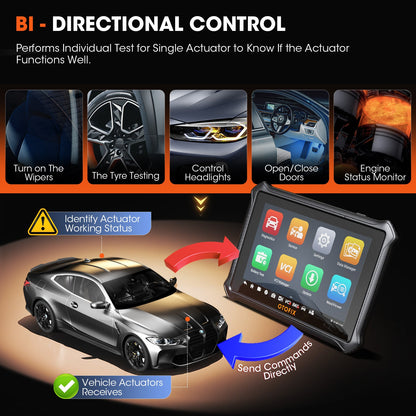 OTOFIX D1 Lite con pruebas activas y control bidireccional