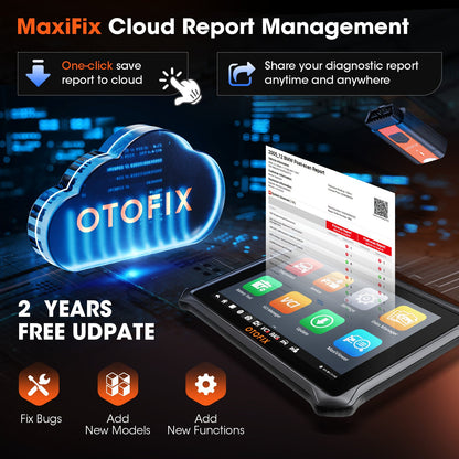 Gestión de reportes en la nube OTOFIX D1 Lite